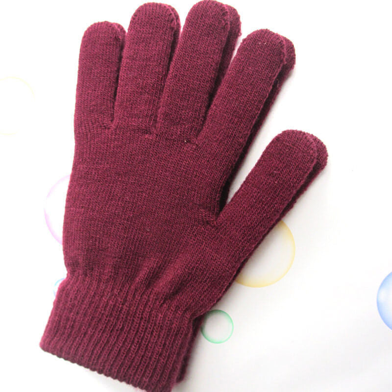 Wholesale Autumn And Winter Neutral Fashion Cold Warm Knitted Wool Gloves