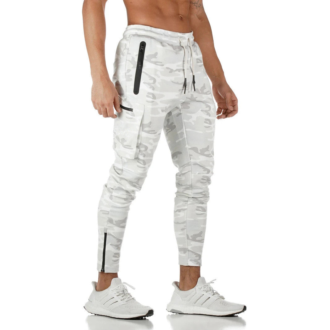 Wholesale Men Spring Autumn Fashion Casual Cotton Camouflage Plus Size Jogger Pants