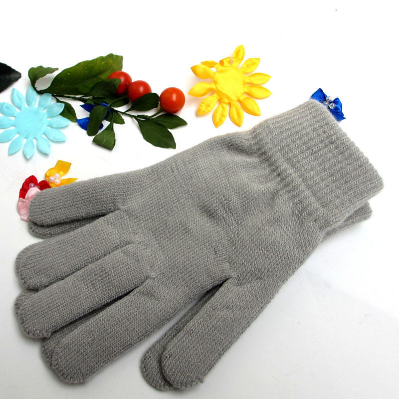 Wholesale Autumn And Winter Neutral Fashion Cold Warm Knitted Wool Gloves