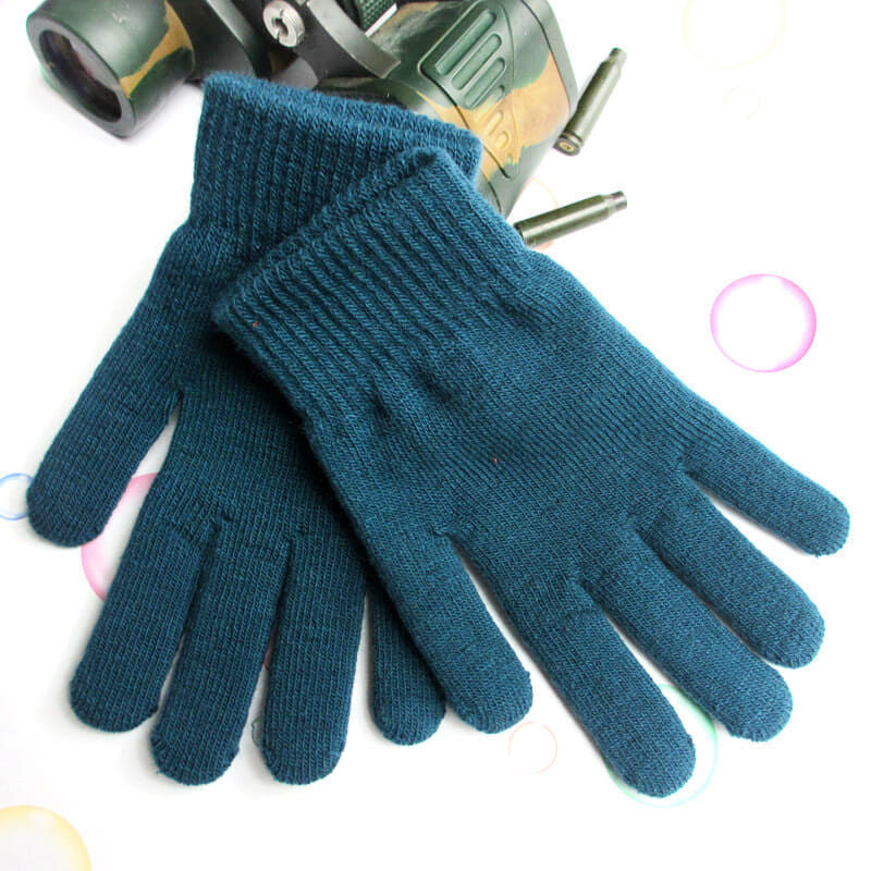 Wholesale Autumn And Winter Neutral Fashion Cold Warm Knitted Wool Gloves