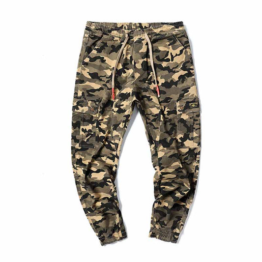 Wholesale Men Fashion Casual Outdoor Plus Size Camouflage Cargo Pants